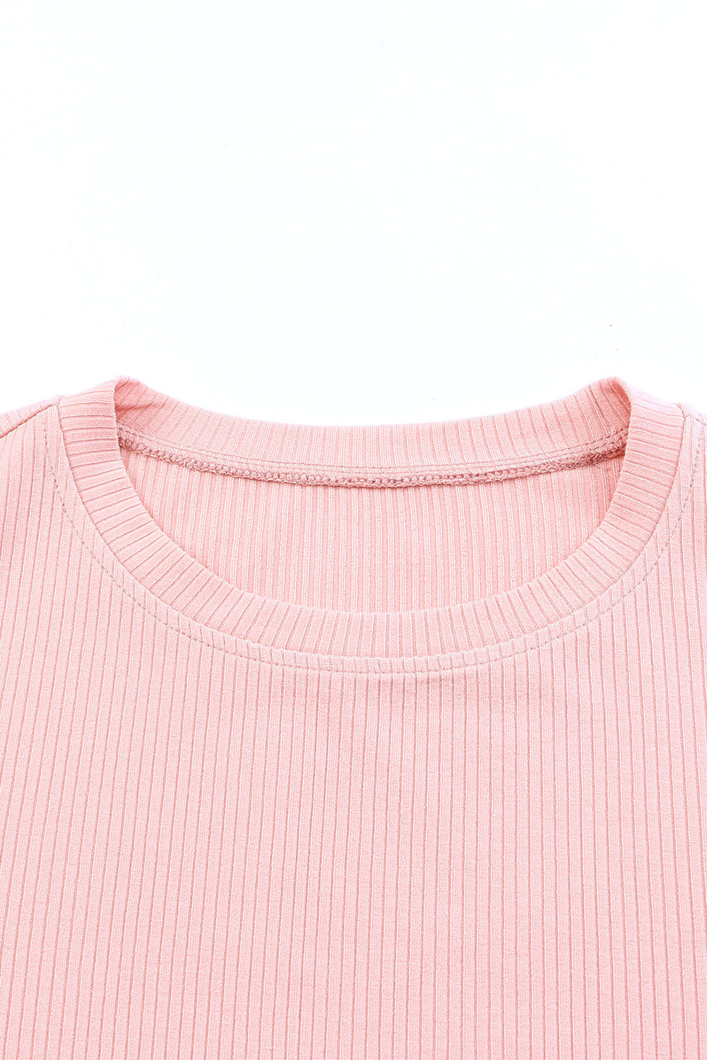 Ruffled Round Neck Cap Sleeve Blouse Blouse