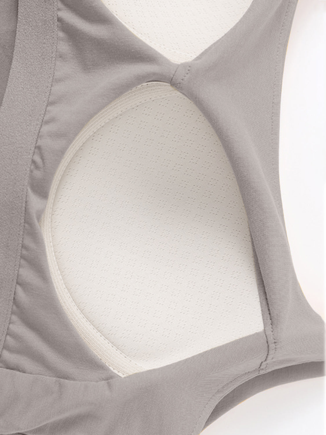 Scoop Neck Cropped Cami with Chest Pads Camisoles
