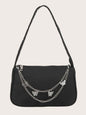 Butterfly Chain Polyester Handbag - Swift Pickup