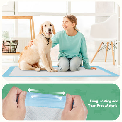 Leak-Proof Disposable Puppy Pads – Quick-Drying, Ultra-Absorbent Dog Pee Pads for Training & Home Use