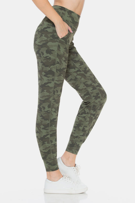 Leggings Depot Camouflage High Waist Leggings Leggings MULTI